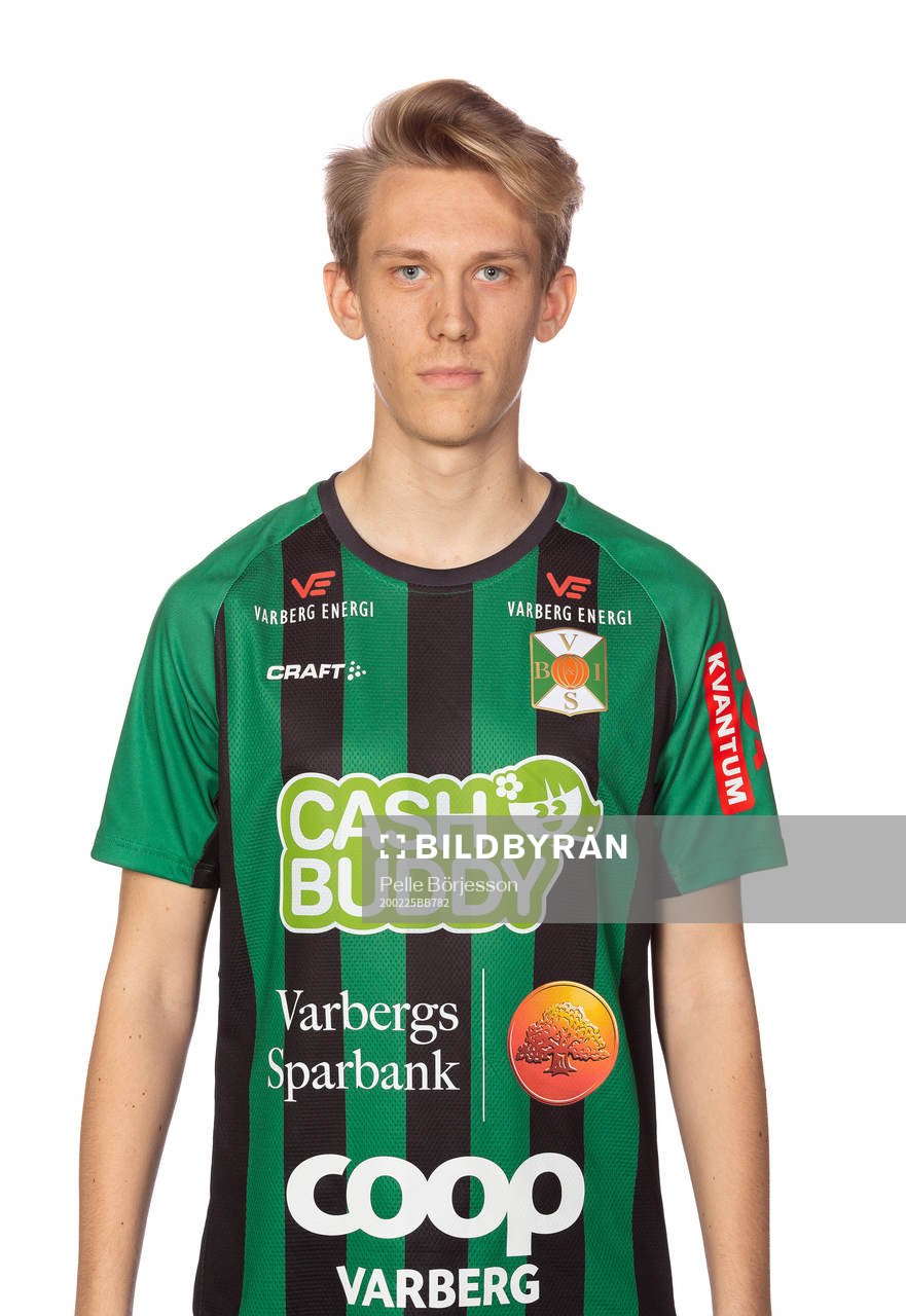 Varbergs Edwin Condrup poserar för ett porträtt den 25 februari 2020 i Varberg.