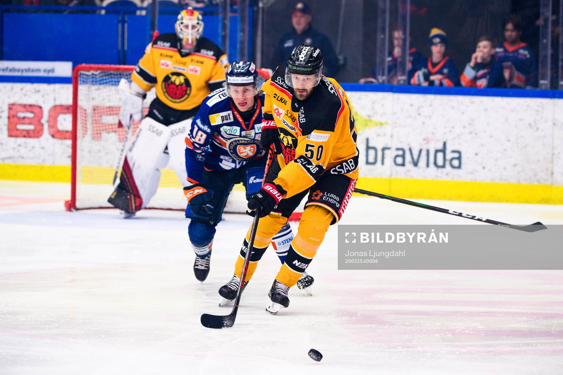 Växjös Marcus Sylvegård och Luleås Daniel Sondell