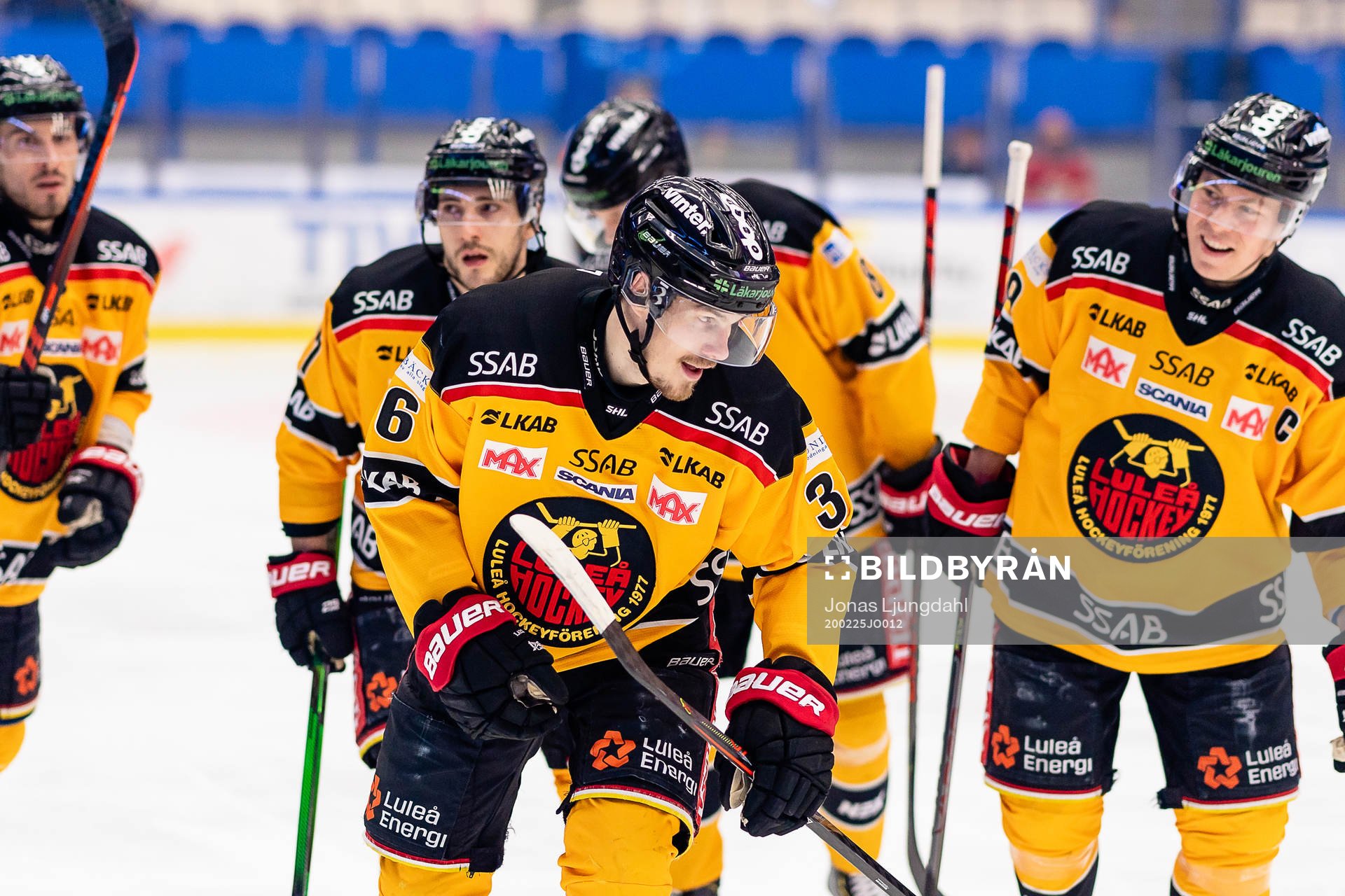 Luleås Emil Larsson jublar