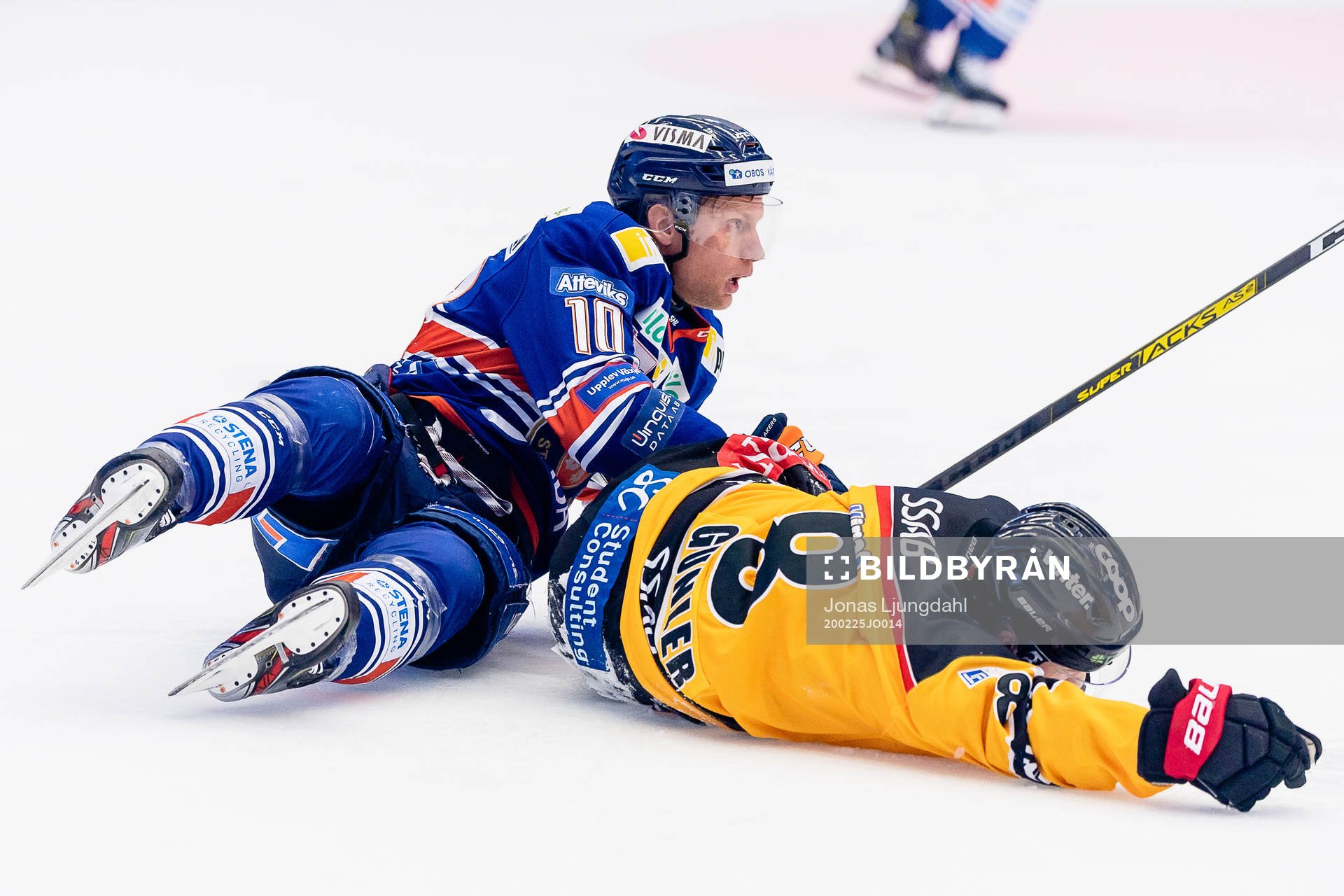 Växjös Richard Gynge och Luleås Noel Gunler ligger på