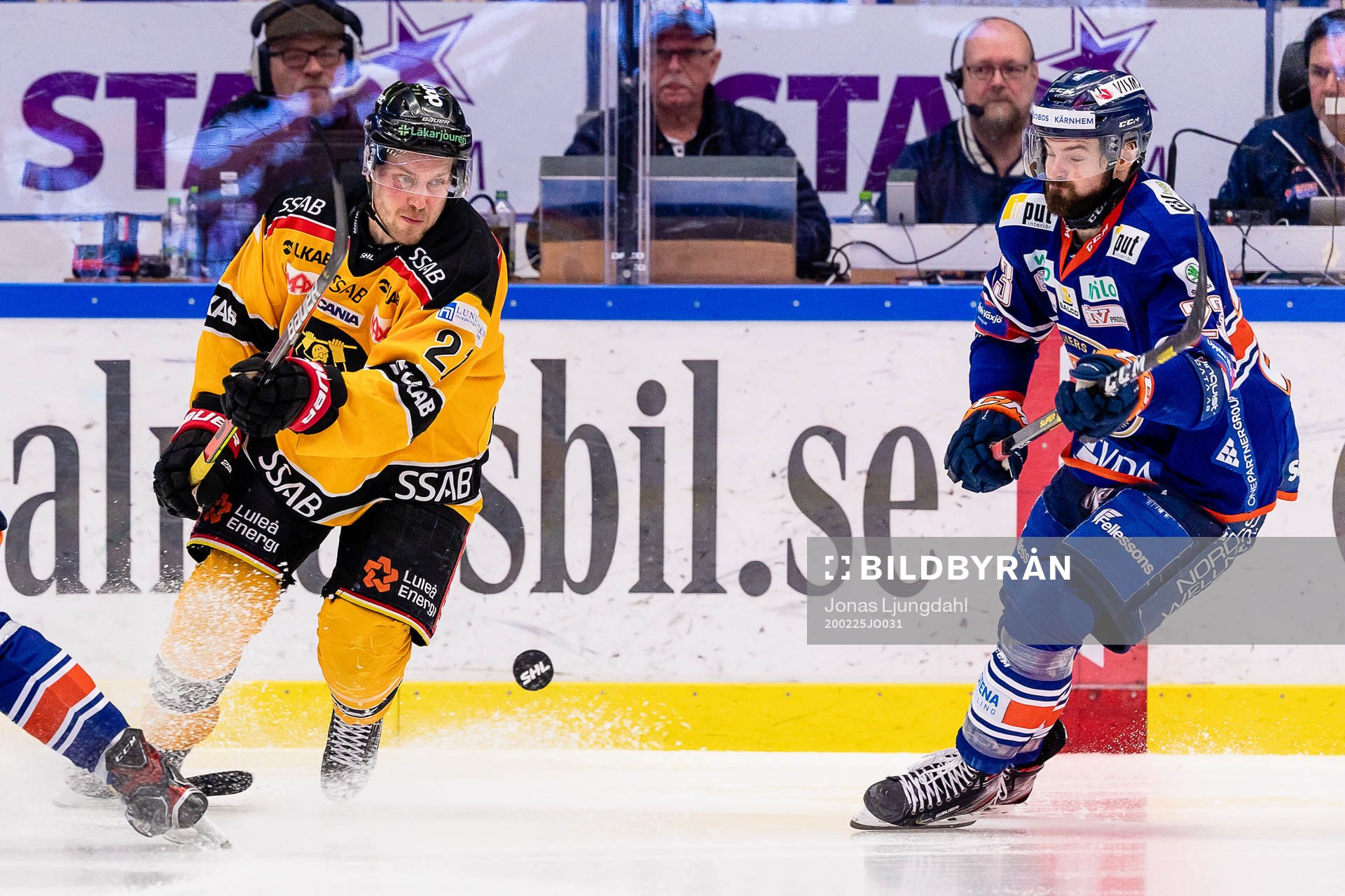 Luleås Juhani Tyrväinen och Växjös Martin Lundberg