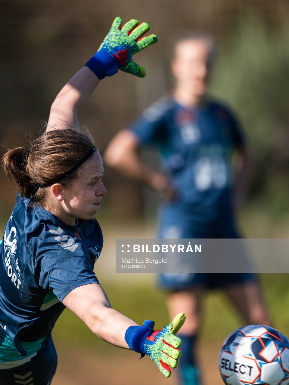 Goalkeeper Ida Norstrøm of LSK Kvinner
