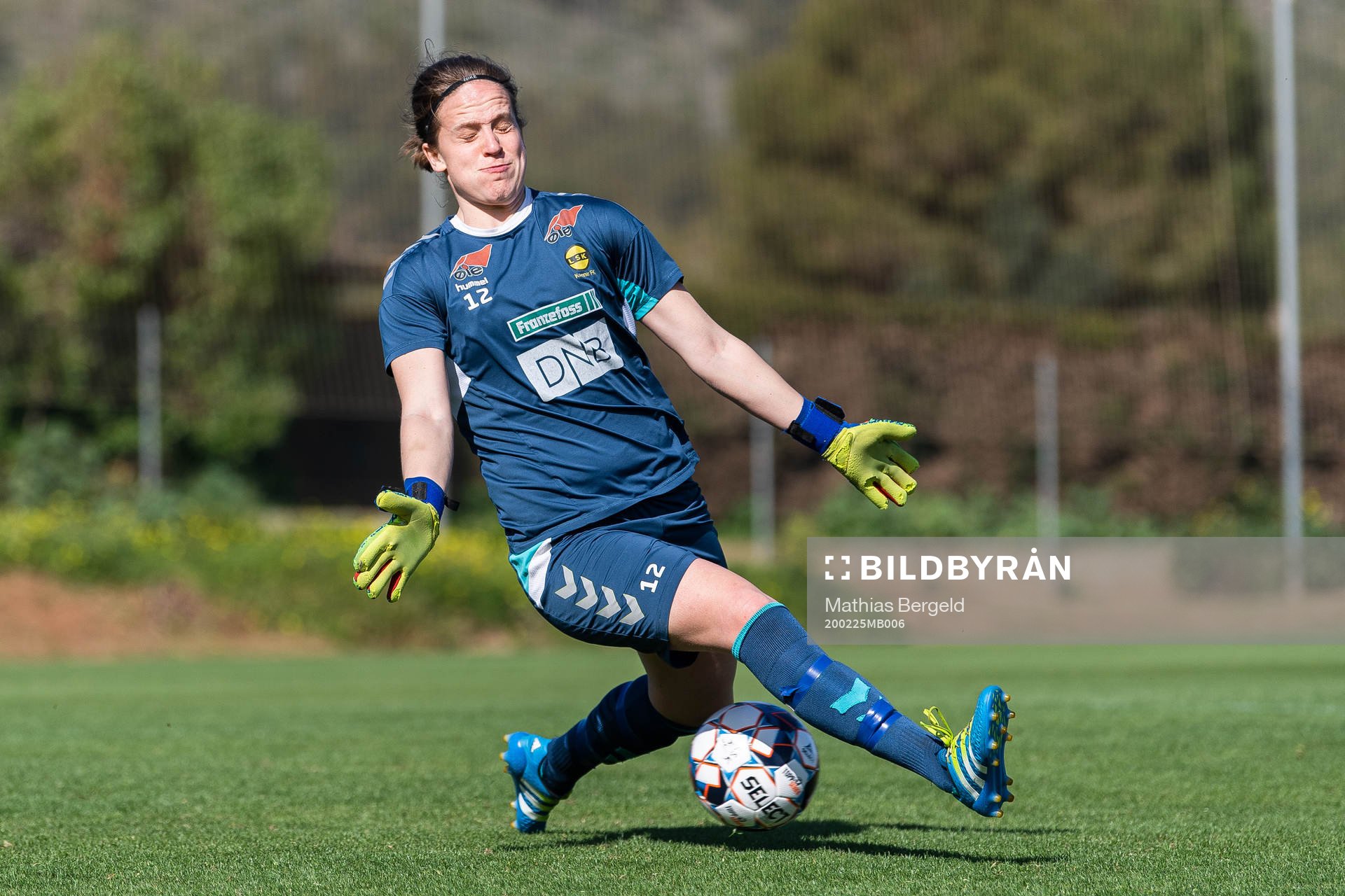 Goalkeeper Ida Norstrøm of LSK Kvinner