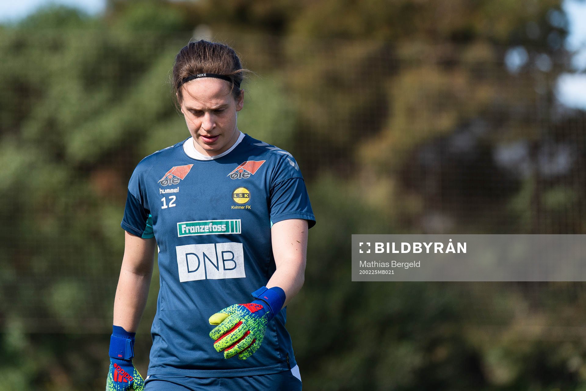 goalkeeper goalkeeper Ida Norstrøm of LSK Kvinner