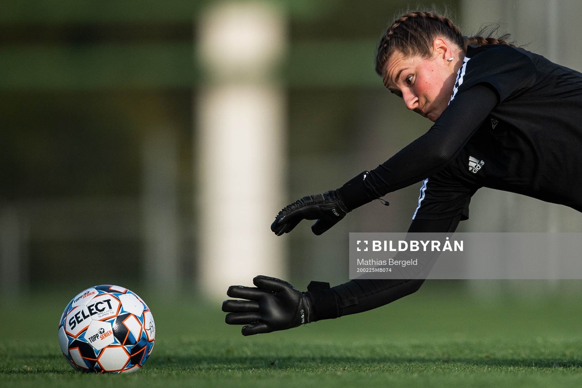 Goalkeeper Rugile Maria Rulyte of Rosenborg