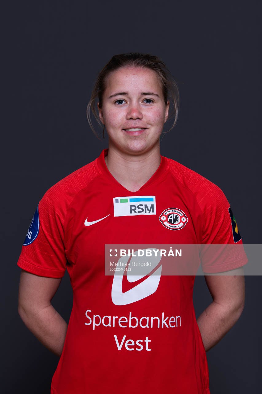 Tanja Løfshus of Arna-Bjørnar poses for a portrait
