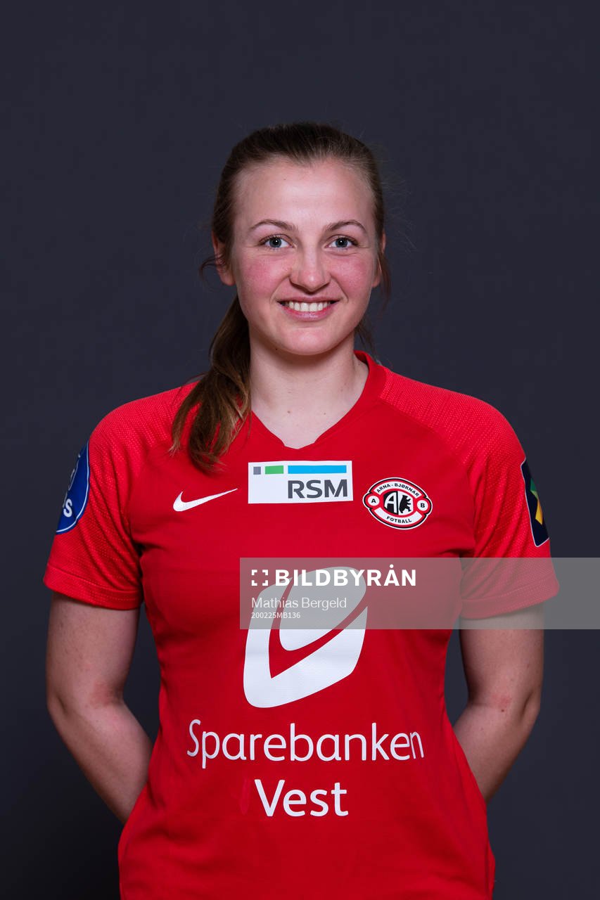 Alise Tilde Evensen of Arna-Bjørnar poses for a portrait