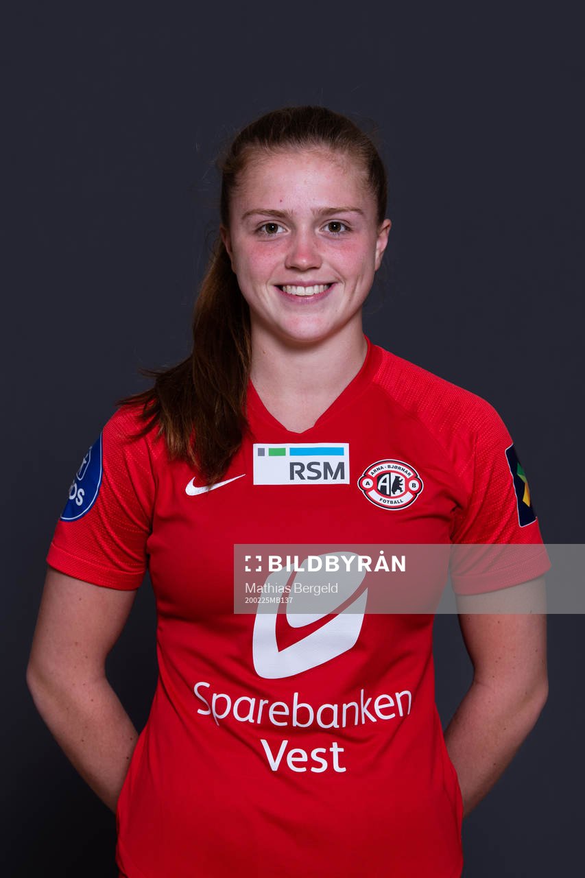 Kristina Brudvik of Arna-Bjørnar poses for a portrait