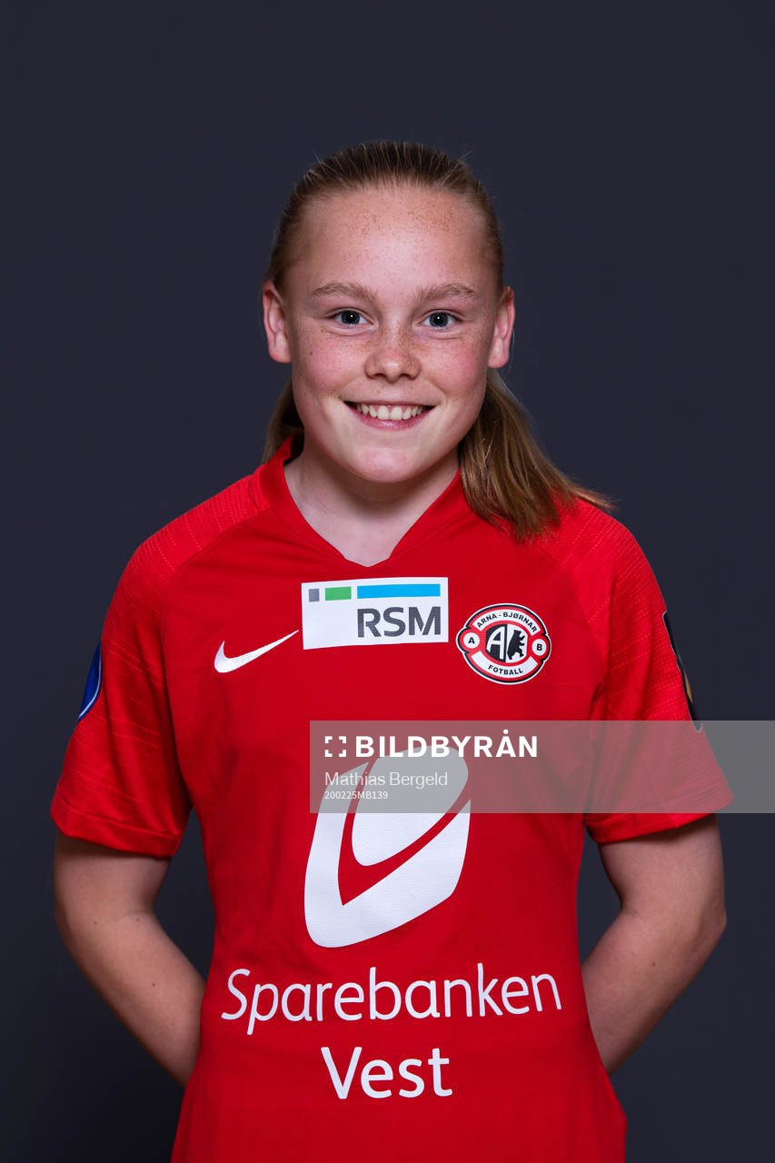 Maria Østervold of Arna-Bjørnar poses for a portrait on February 25, 2020 in La Manga.