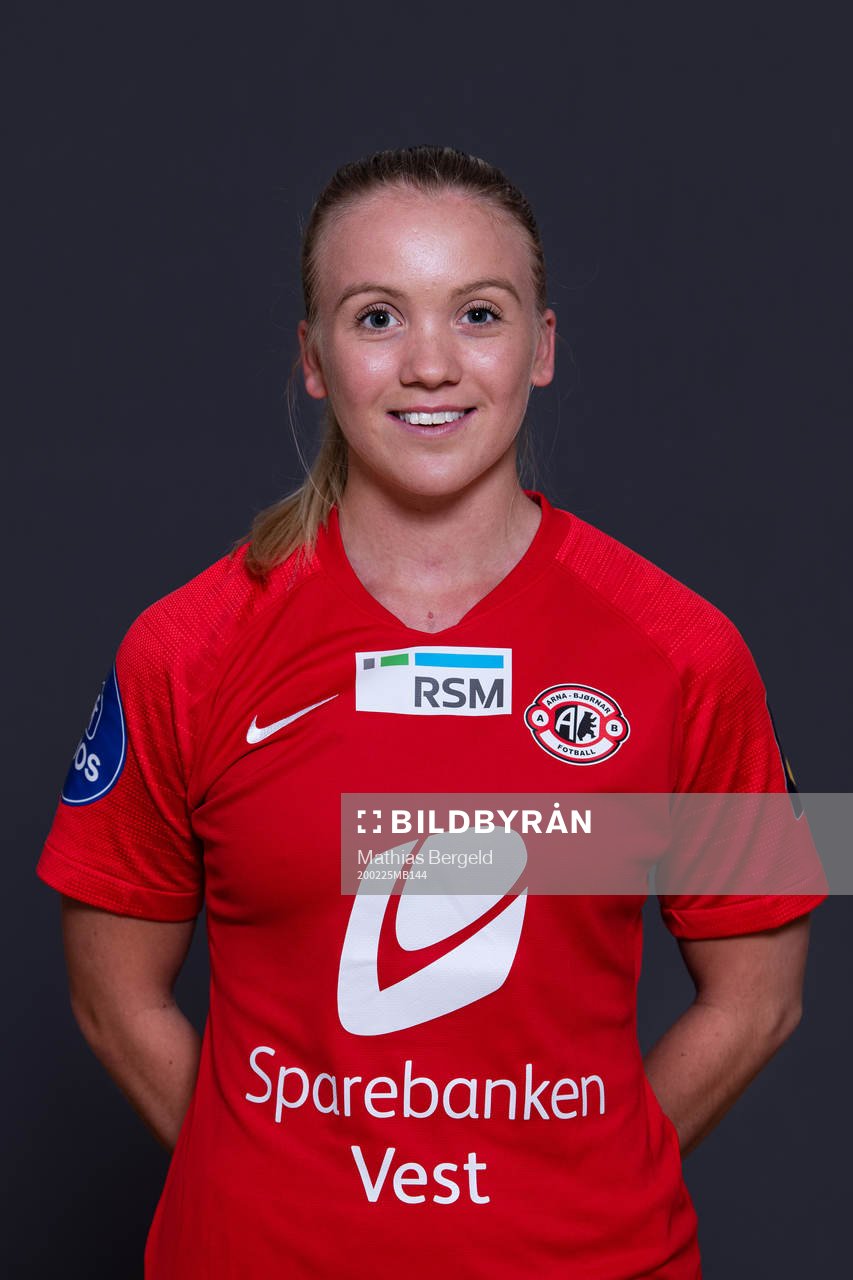 Andrine Mo of Arna-Bjørnar poses for a portrait