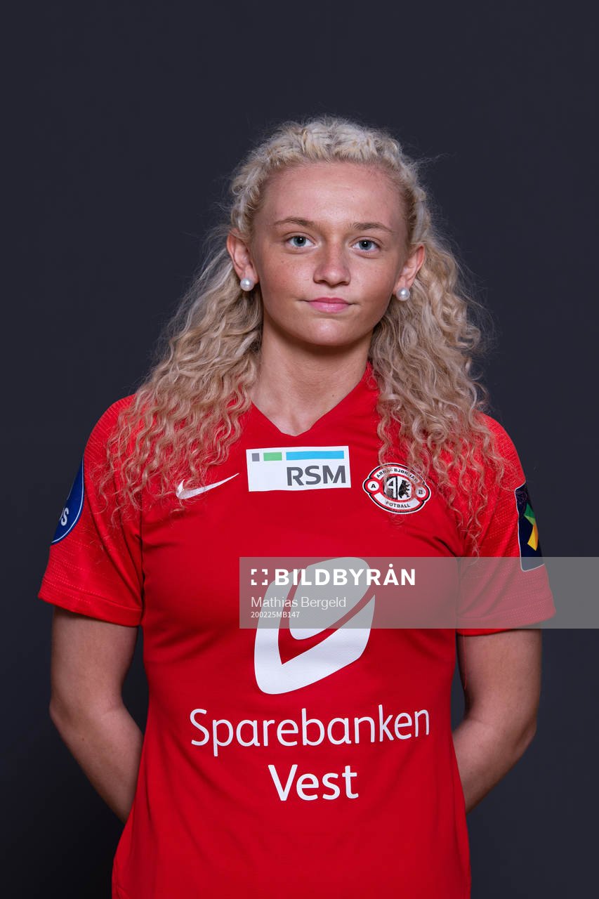 Madelen Holme of Arna-Bjørnar poses for a portrait on February 25, 2020 in La Manga.