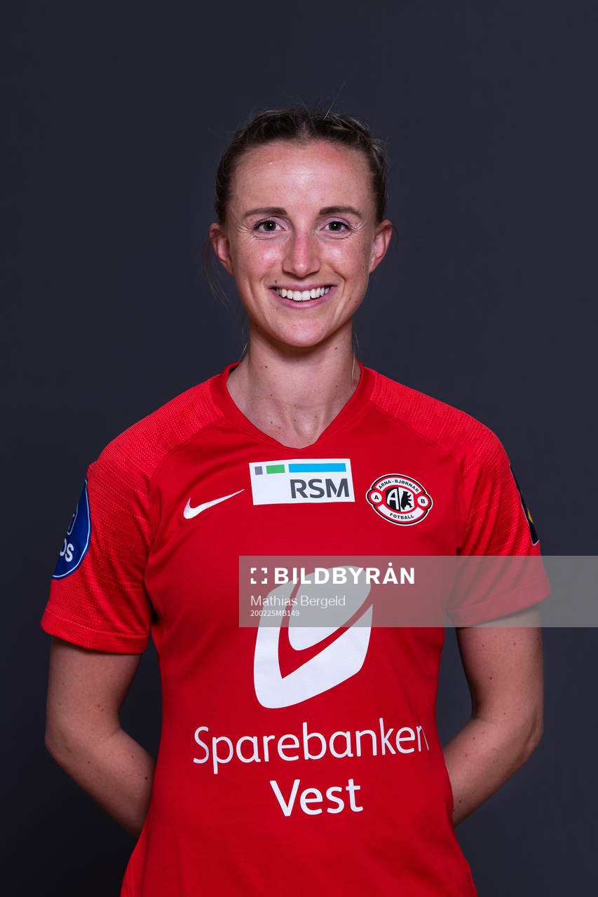 Helene Gloppen of Arna-Bjørnar poses for a portrait