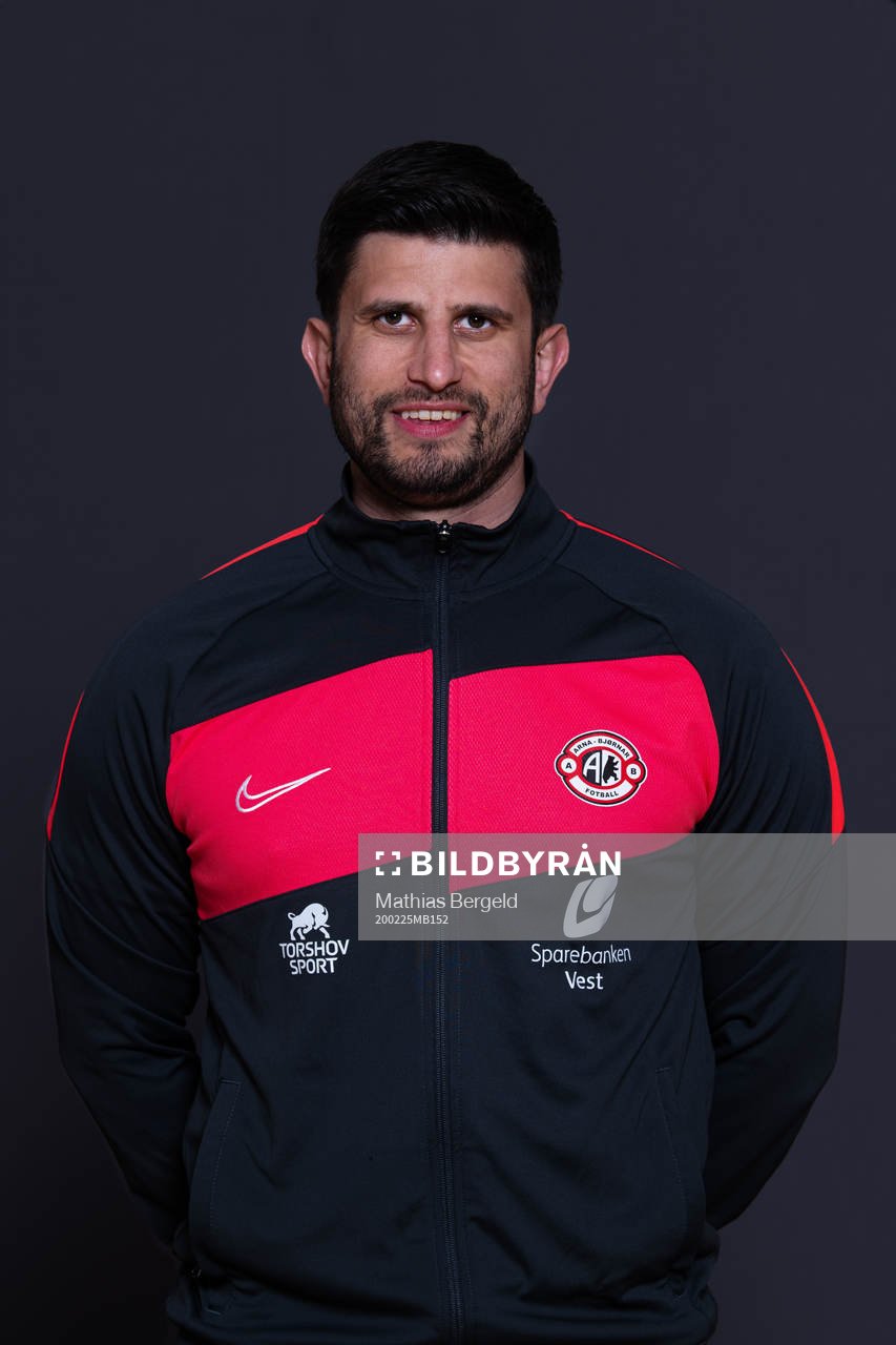 Remi Natvik, head coach of Arna-Bjørnar, poses for a