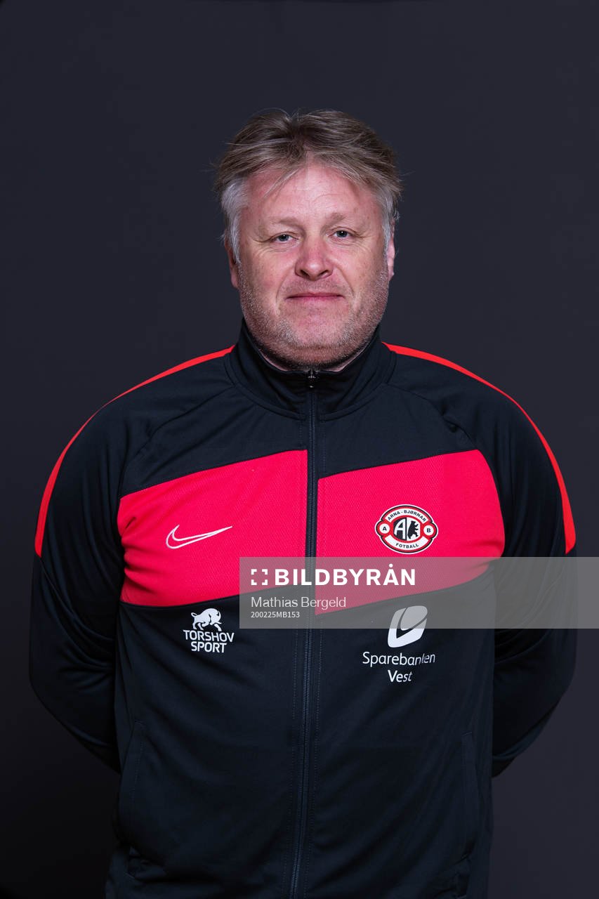 Kjetil Lone, assistant coach of Arna-Bjørnar, poses for a