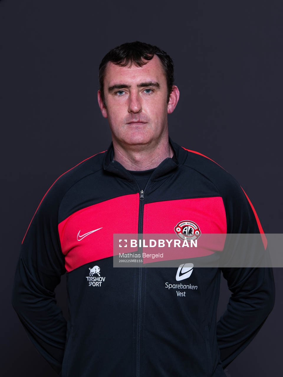 Gary Hogan, goalkeeper coach of Arna-Bjørnar, poses for a