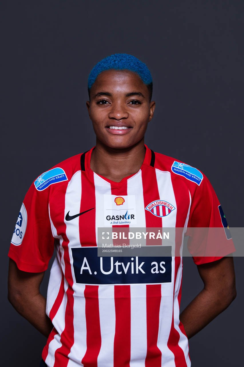 Rasheedat Ajibade of Avaldsnes poses for a portrait