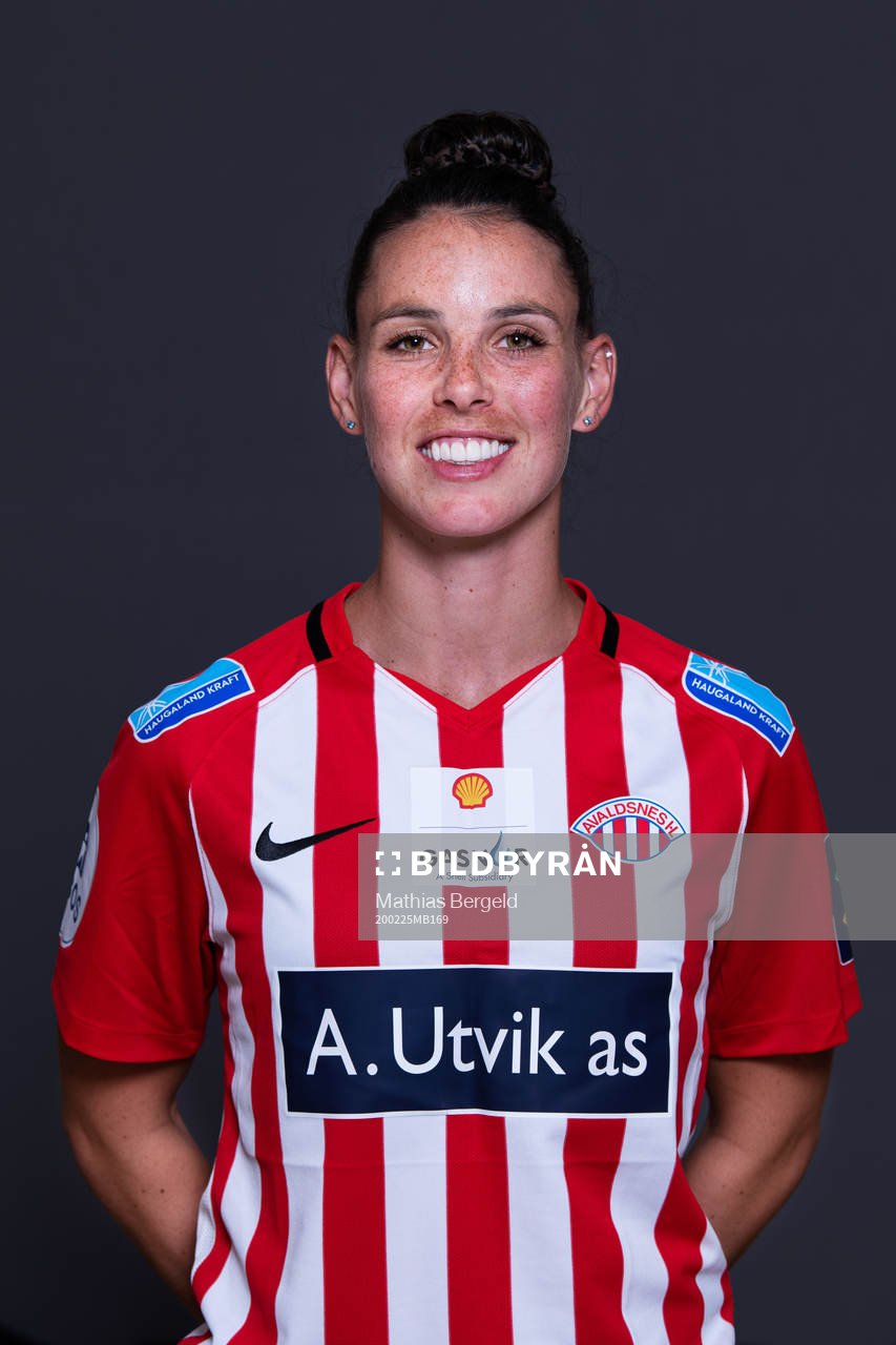 Emma Rolston of Avaldsnes poses for a portrait on February 25, 2020 in La Manga. Editors note: This image has been retouched.