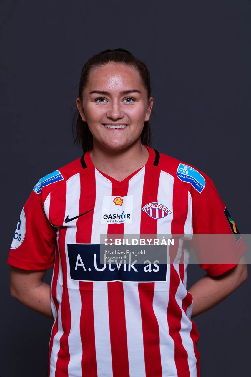 Oda Eide Arnesen of Avaldsnes poses for a portrait
