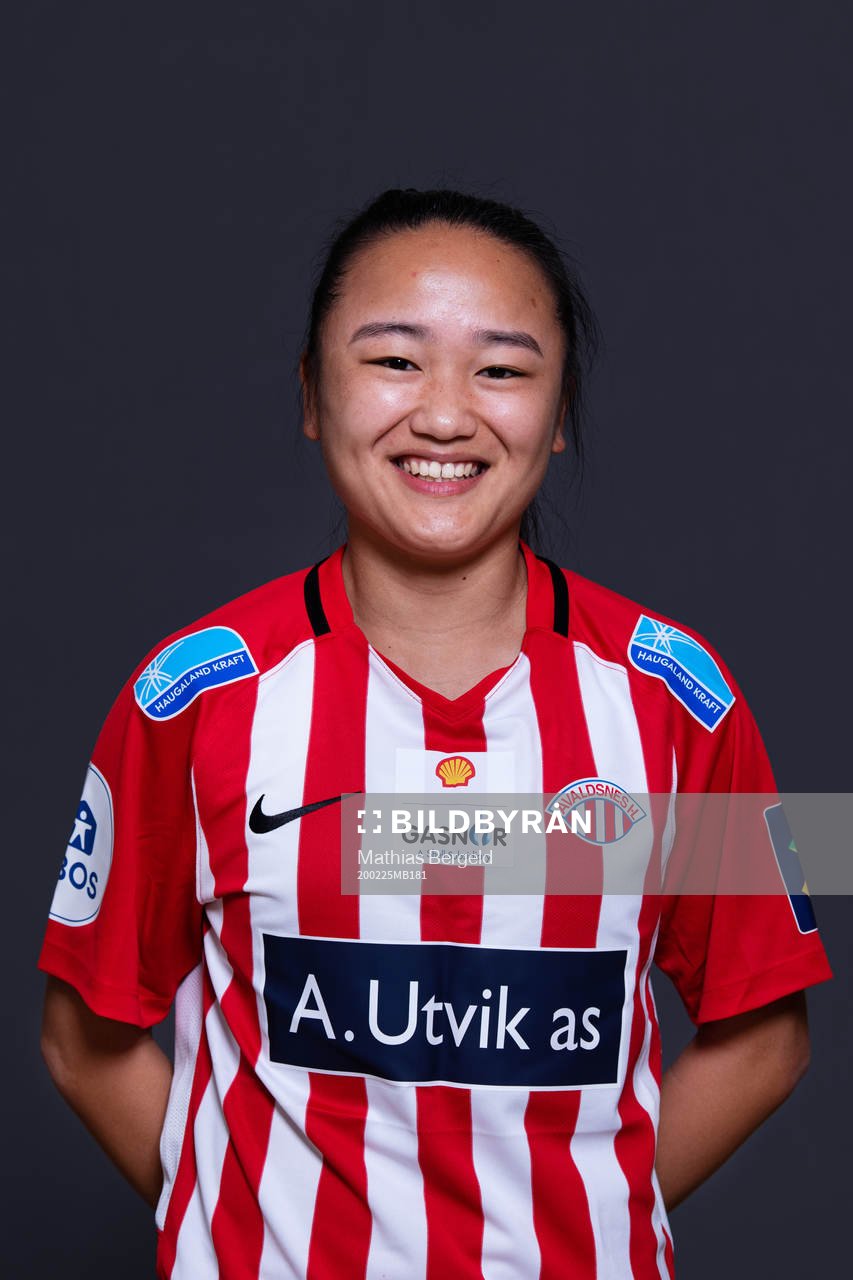 Maria Sørenes of Avaldsnes poses for a portrait