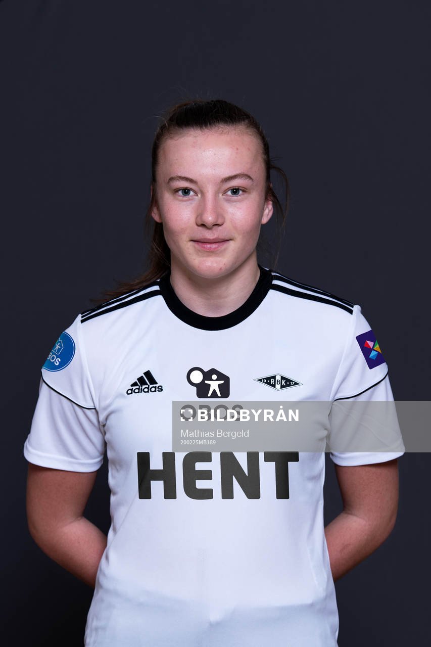 Sara Kanutte Sørensen Fornes of Rosenborg poses for a