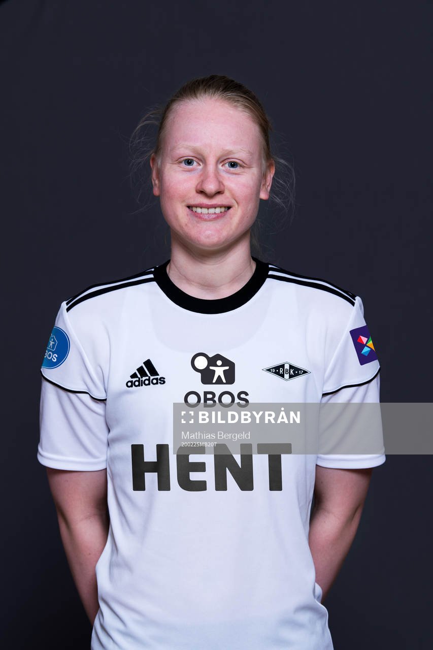 Solfrid Vaagan Hofset of Rosenborg poses for a portrait
