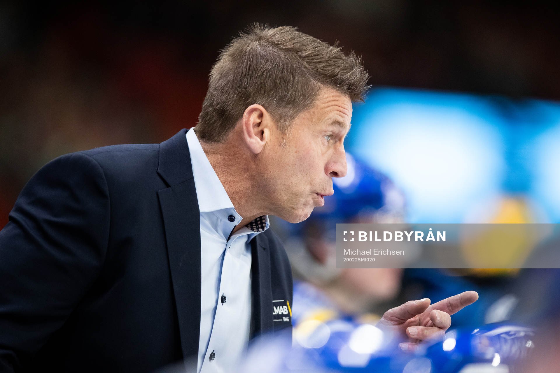 Leksands tränare Ulf Samuelsson