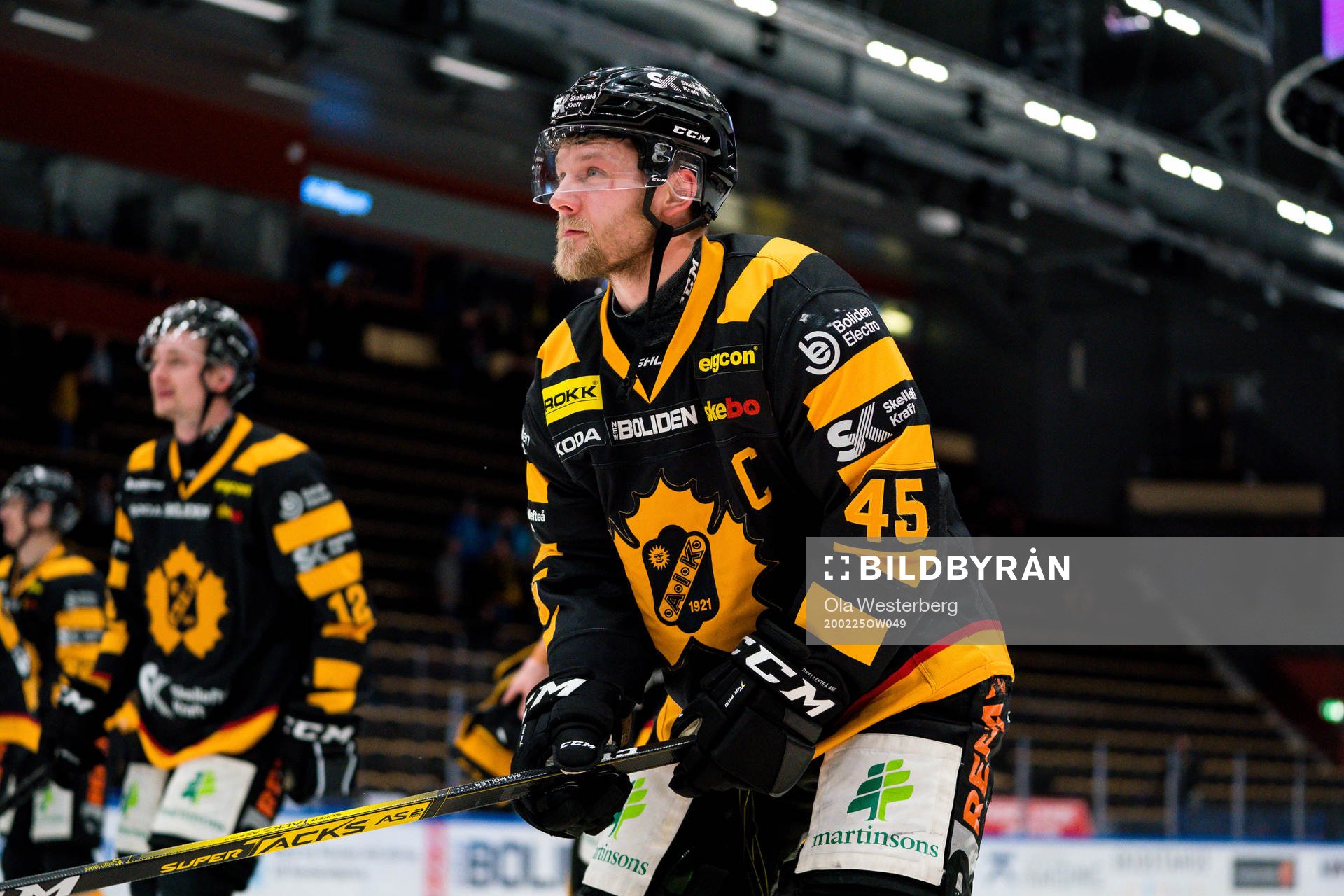 Skellefteås Oscar Möller jublar