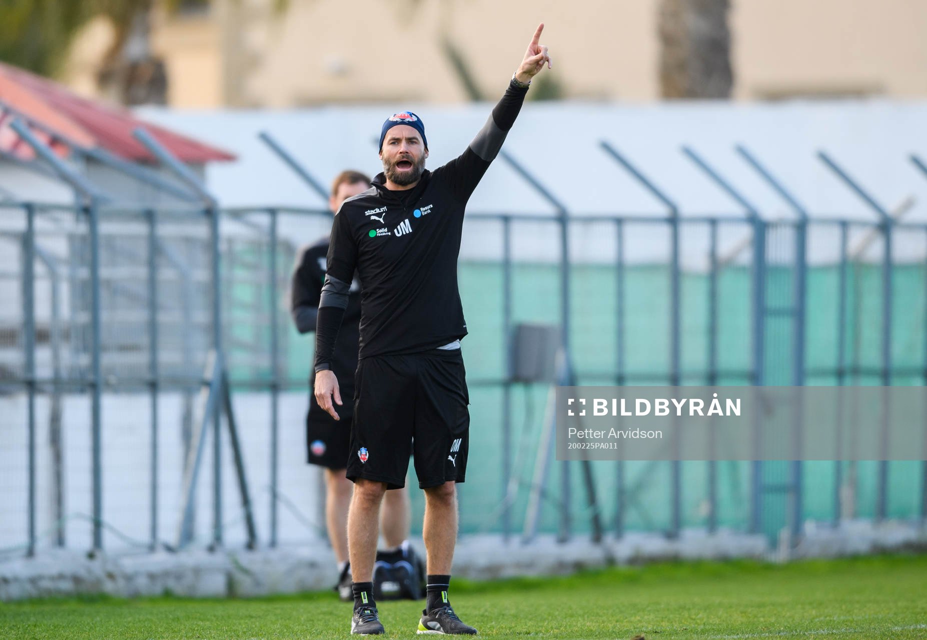 Helsingborgs tränare Olof Mellberg