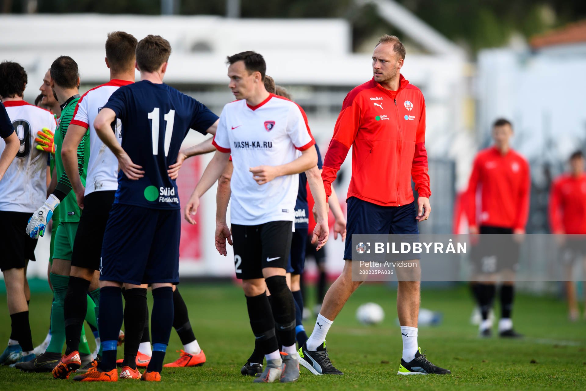 Helsingborgs Andreas Granqvist är ute på planen och