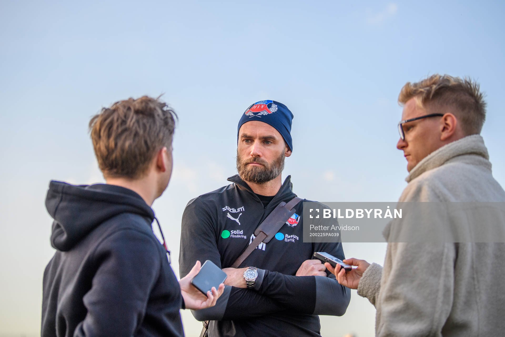 Helsingborgs tränare Olof Mellberg