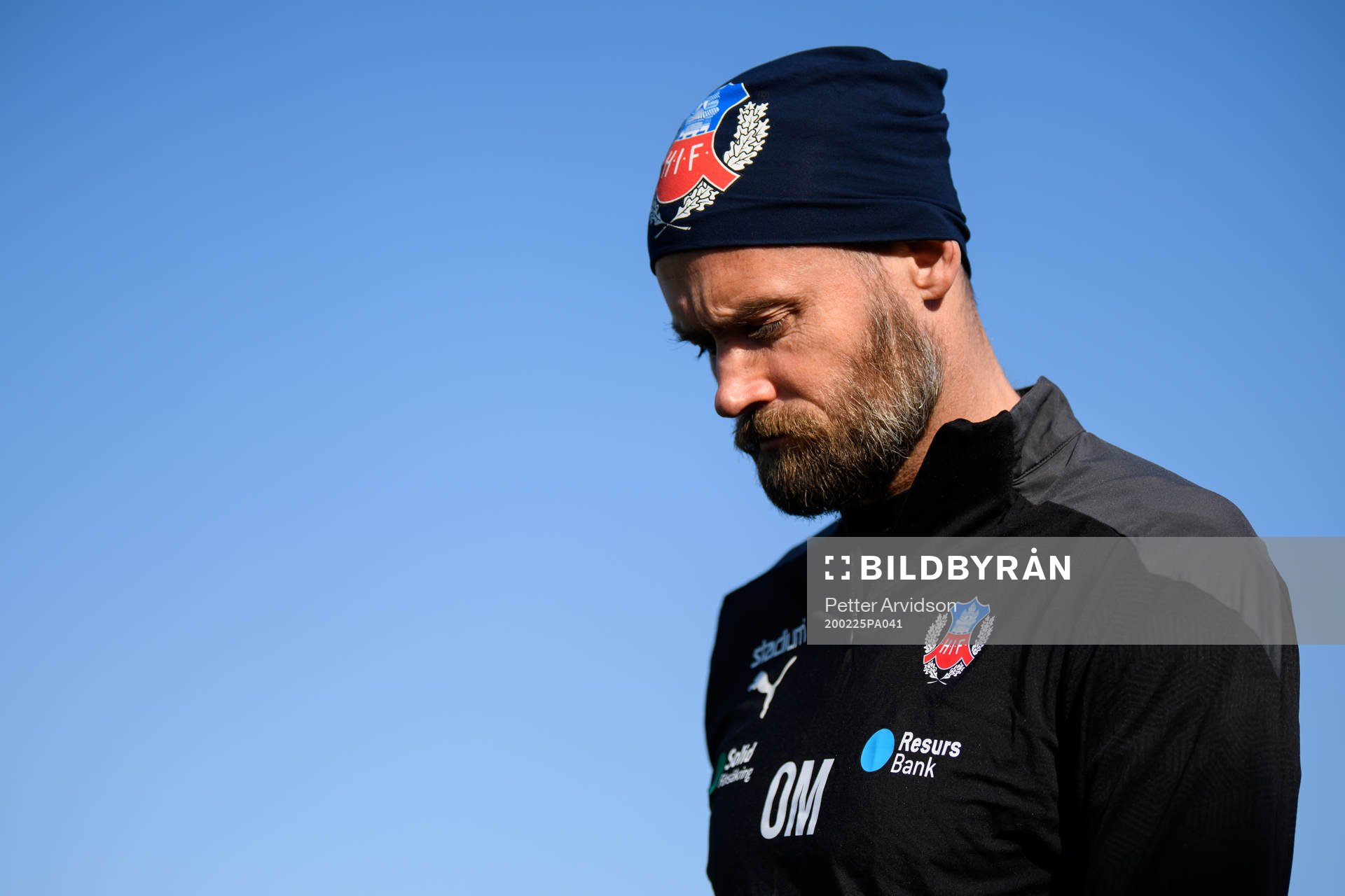 Helsingborgs tränare Olof Mellberg