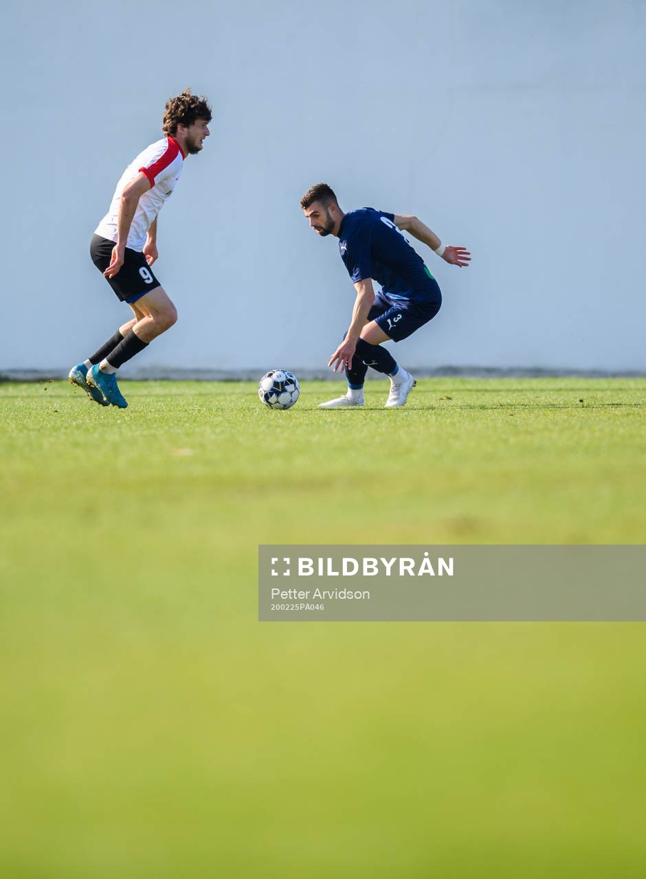 Tekstilshchiks Aleksandr Alekseev och Helsingborgs Egzon