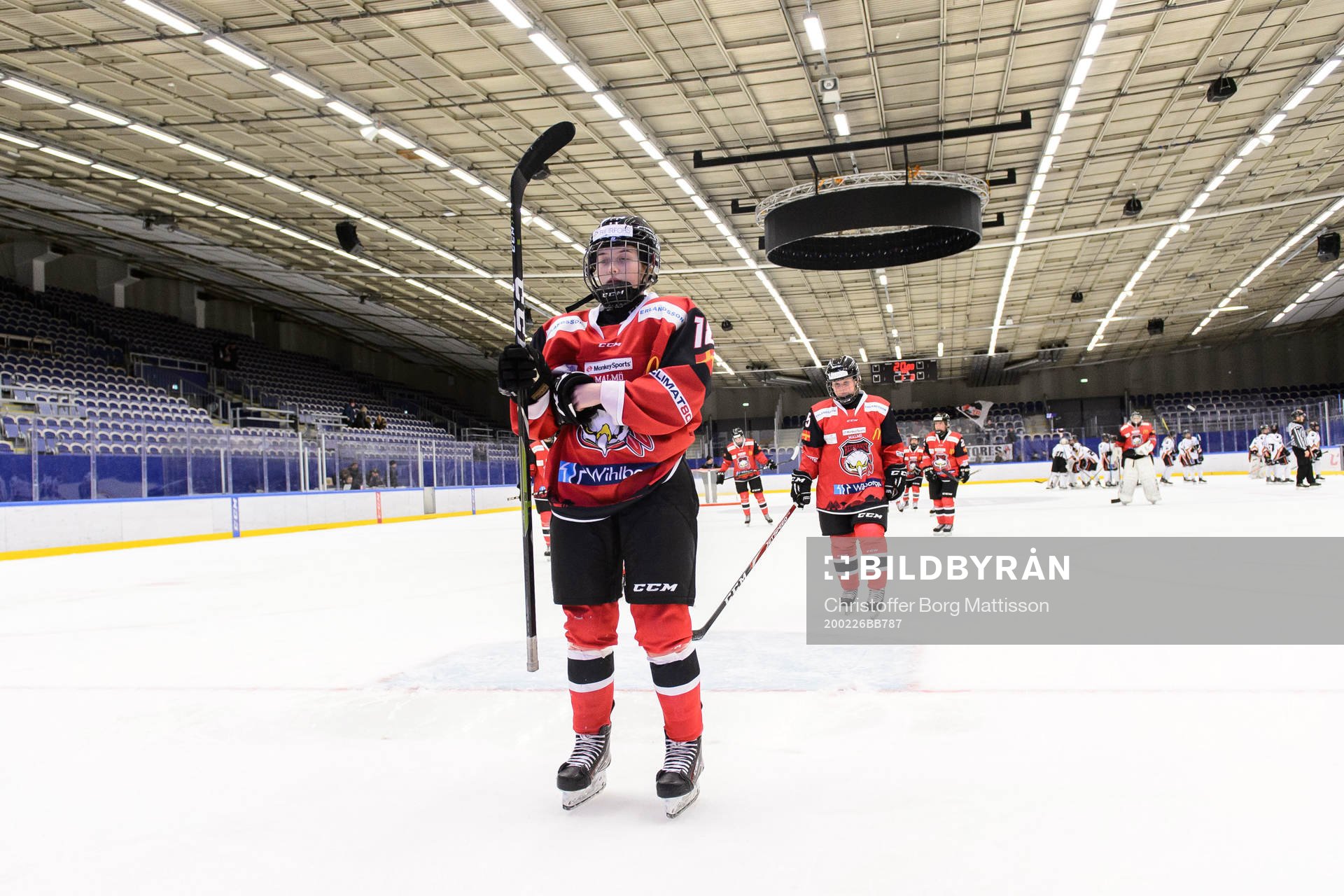 Malmö Redhawks Marion Bladh deppar