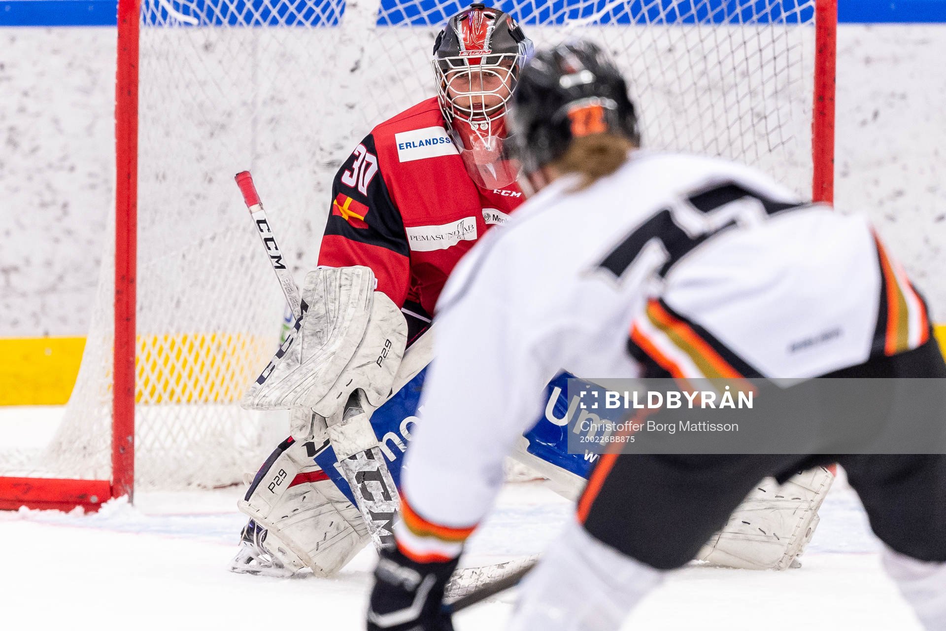 Malmö Redhawks målvakt Lisa Sellberg Jensen