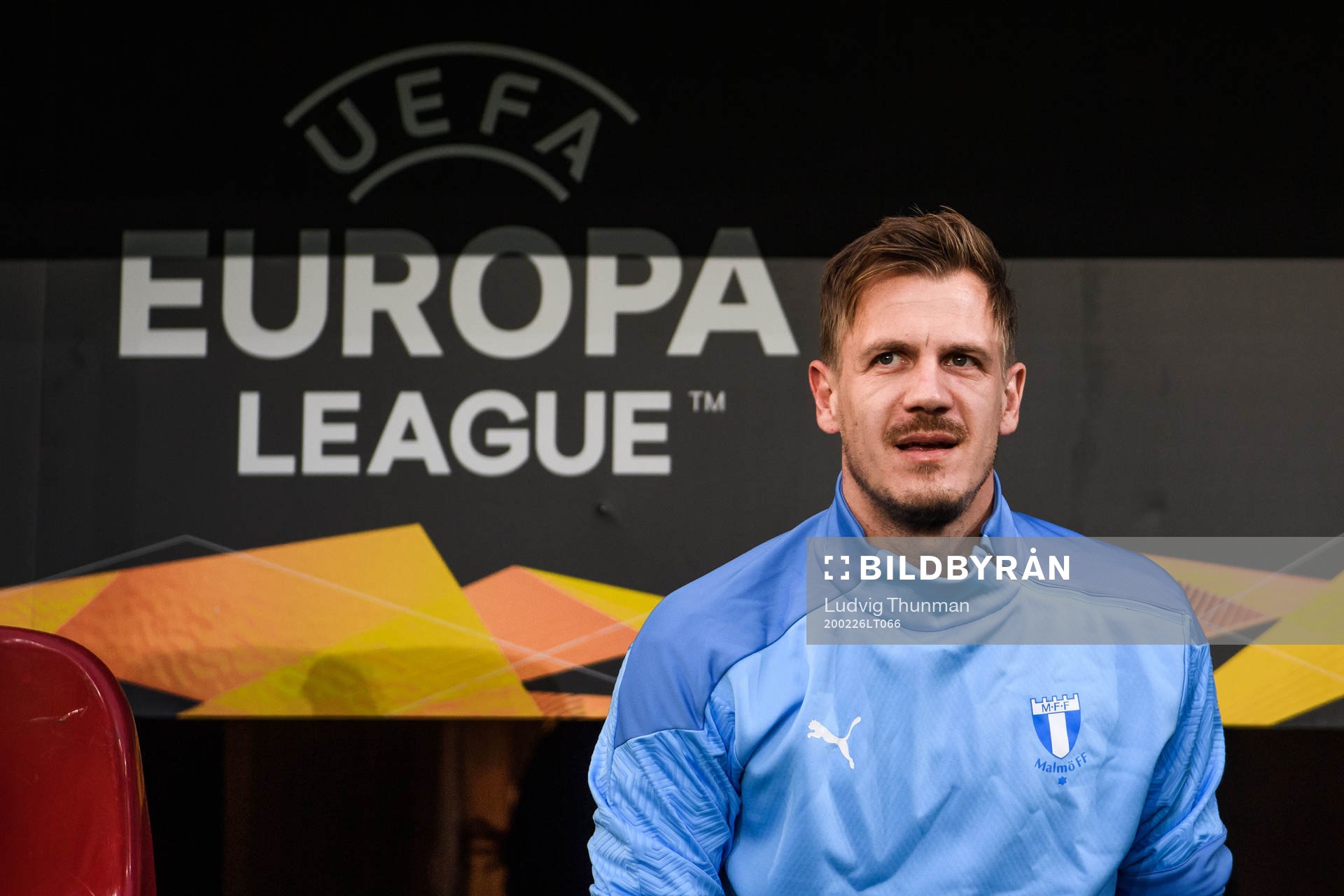 Goalkeeper Johan Dahlin