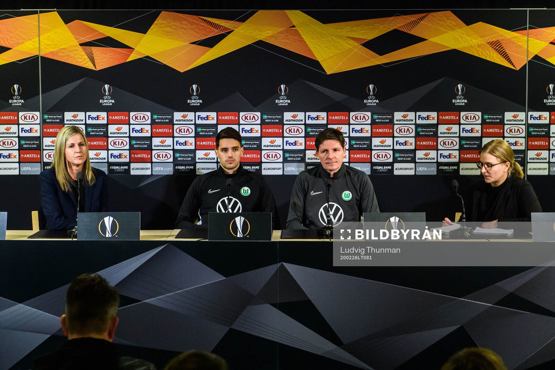Josip Brekalo and Oliver Glasner, head coach