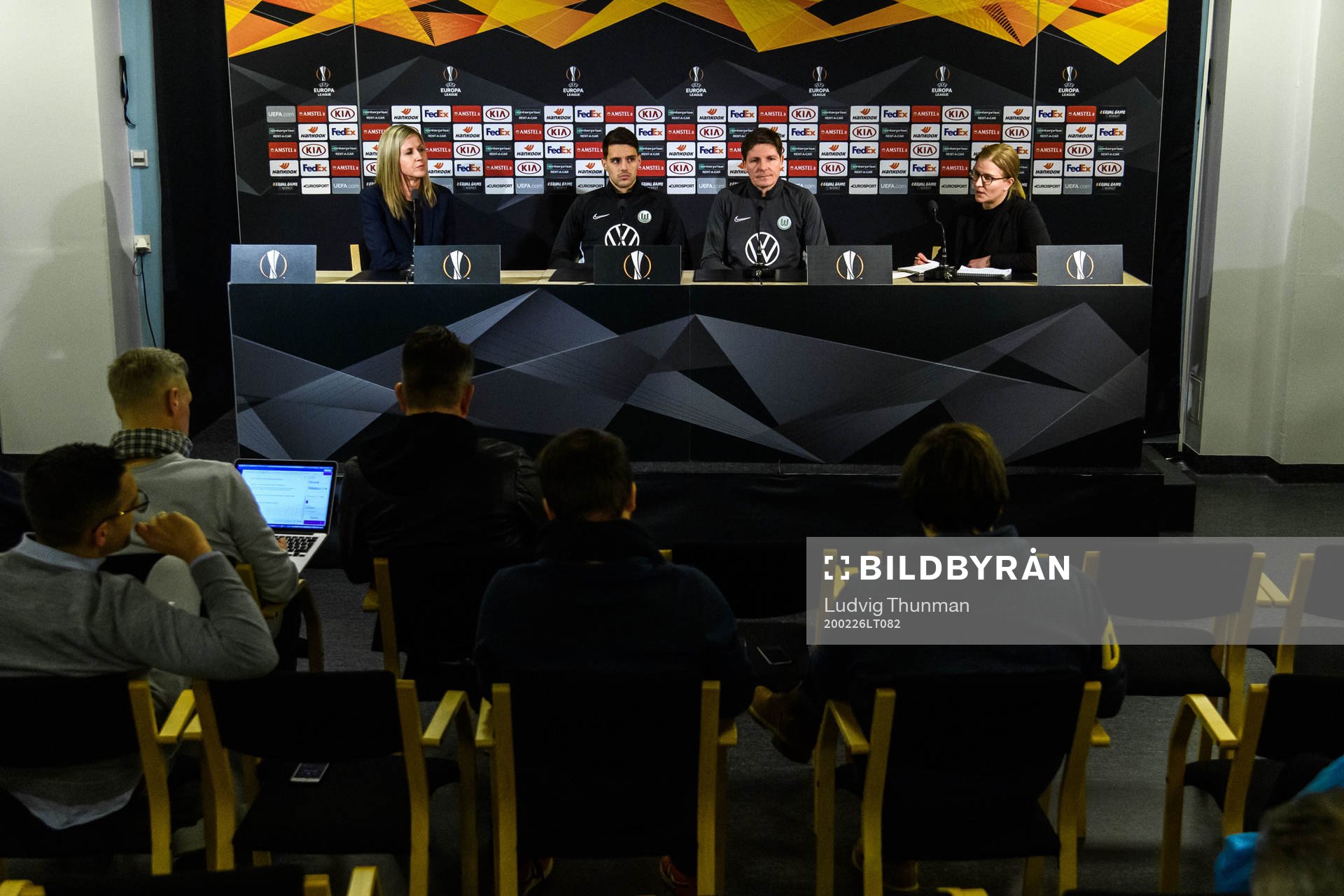 Josip Brekalo and Oliver Glasner, head coach