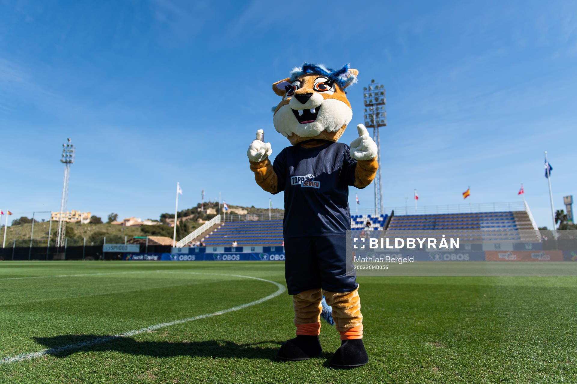 The mascot (yet to be named) of Toppserien