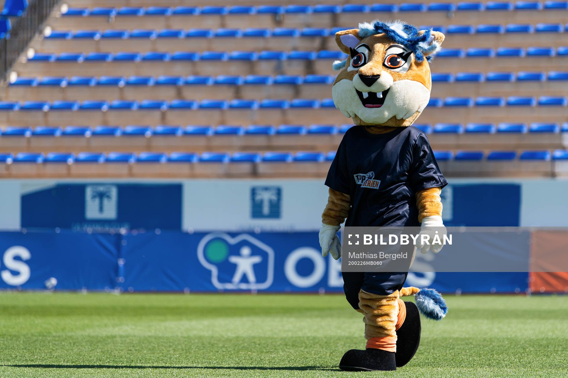 The mascot (yet to be named) of Toppserien