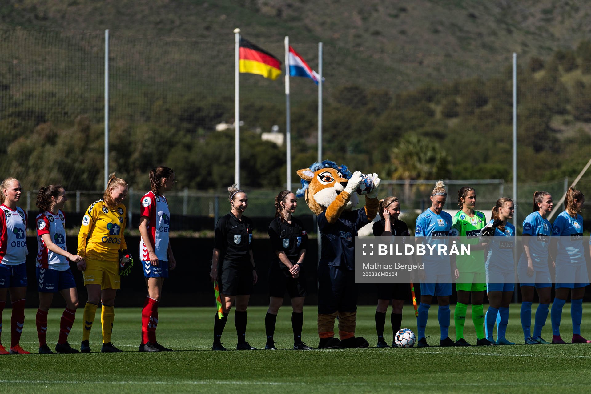 The mascot (yet to be named) of Toppserien