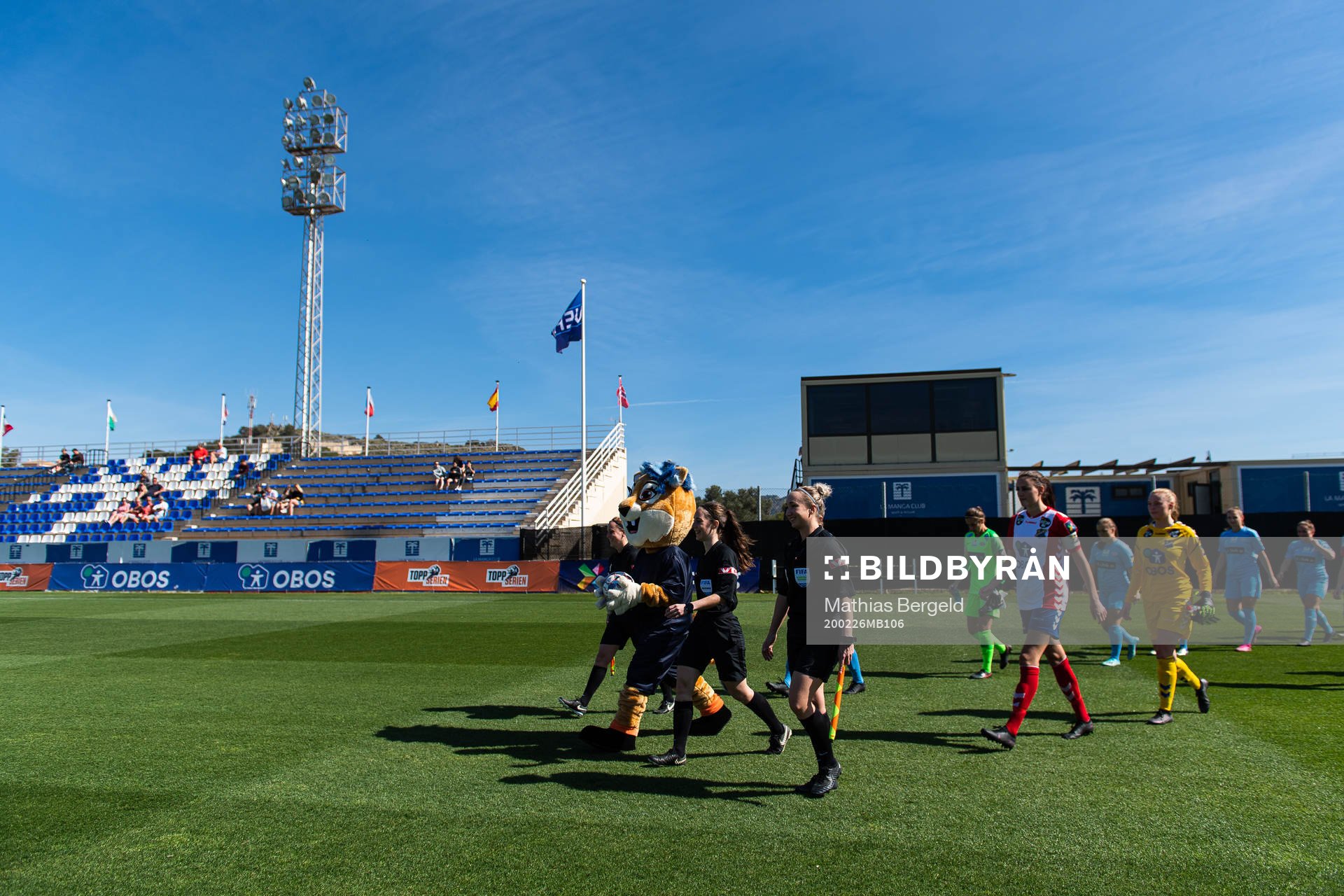 The mascot (yet to be named) of Toppserien