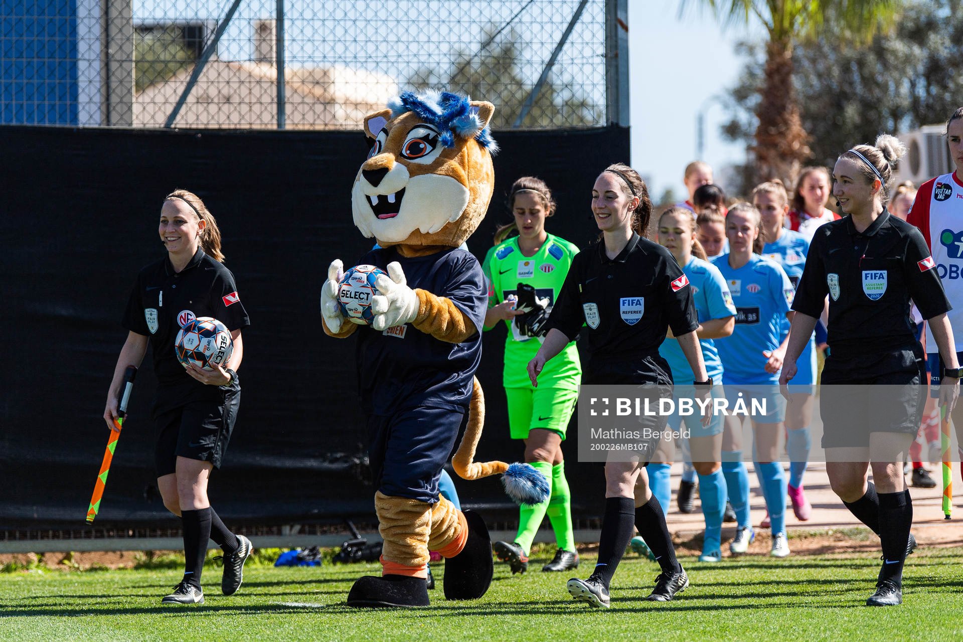 The mascot (yet to be named) of Toppserien