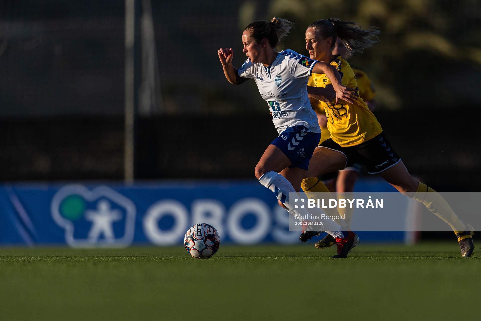 Johanne Fridlund of Kolbotn and Anja Sønstevold of LSK