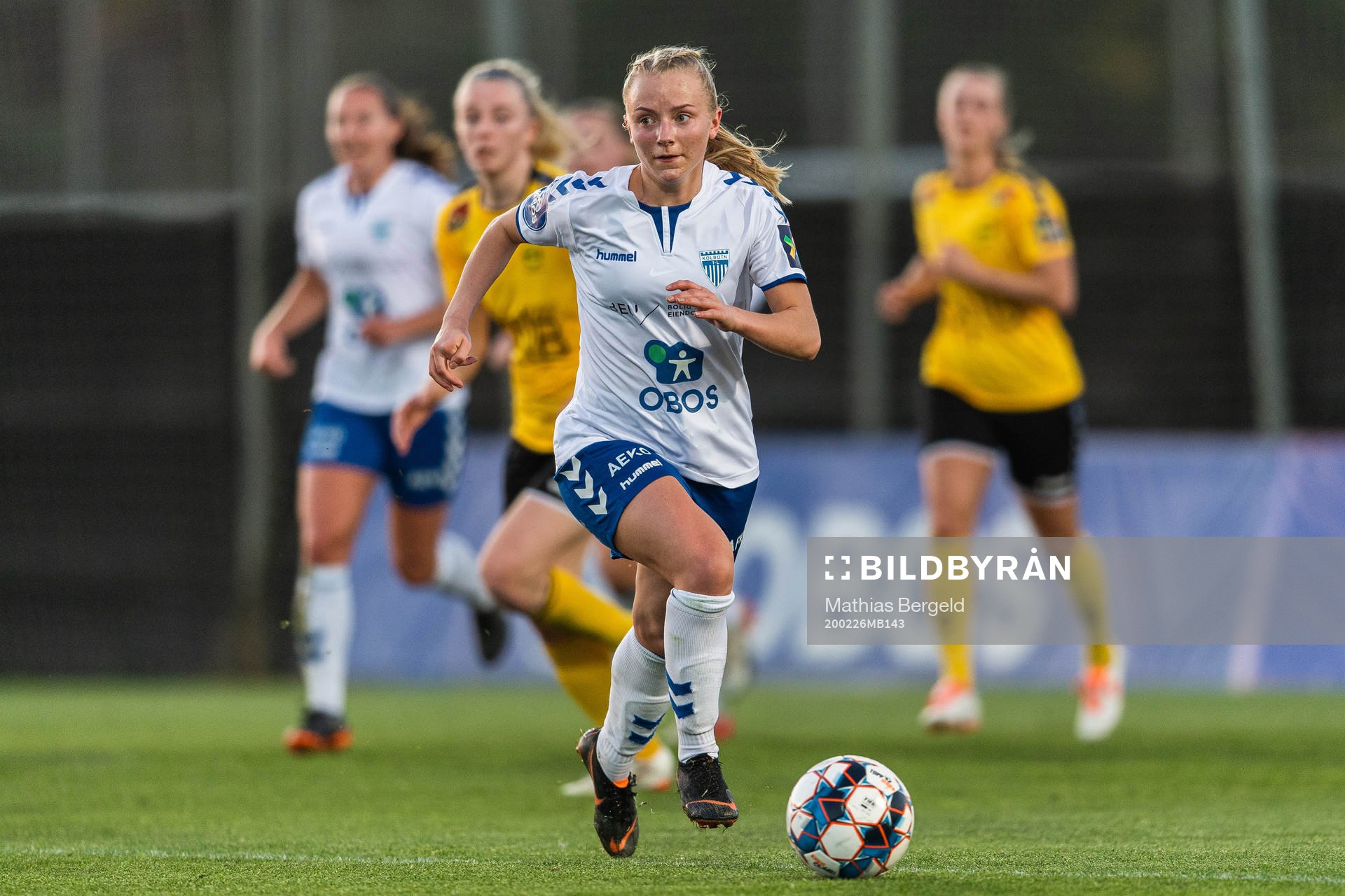 Tone Bettina Pirisi of Kolbotn during a pre-season friendly football match between LSK Kvinner and Kolbotn on February 26, 2020 in La Manga.