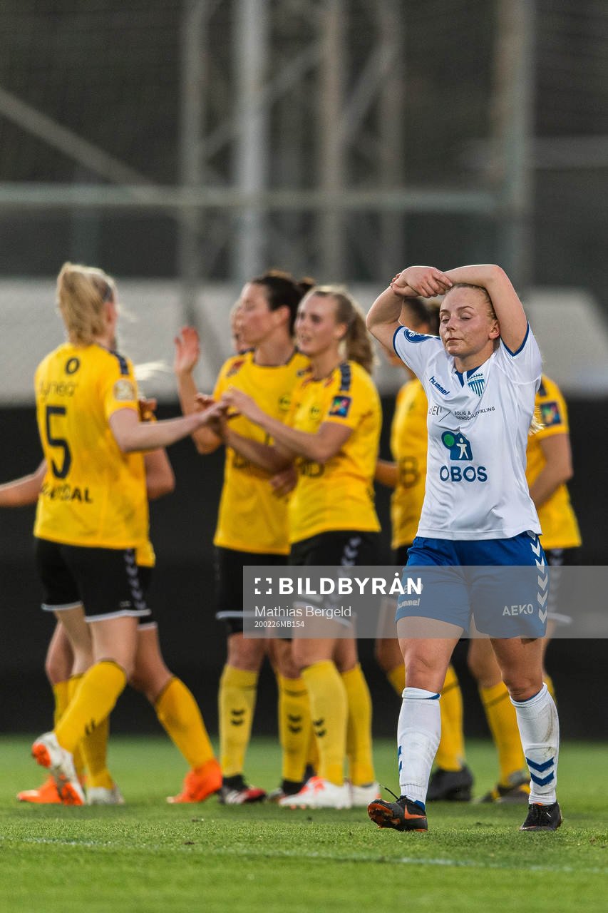 Tone Bettina Pirisi of Kolbotn looks dejected