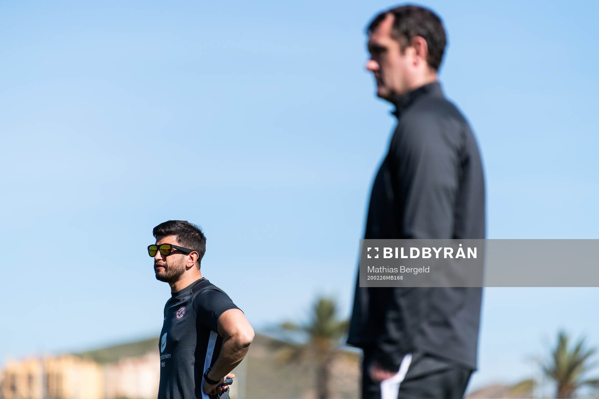 Remi Natvik, head coach of Arna-Bjørnar, during a training session at the Toppserien pre-season camp on February 26, 2020 in La Manga.