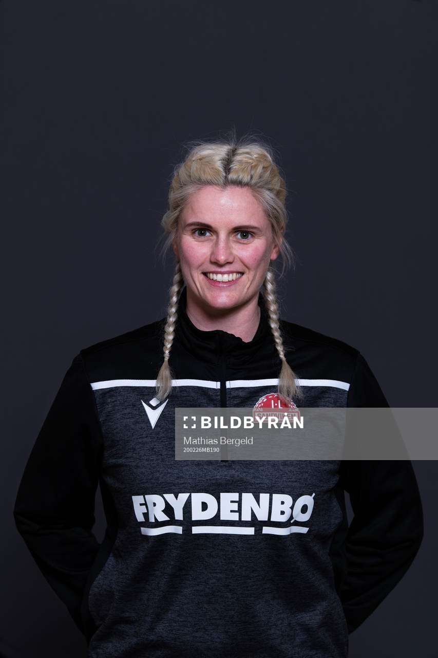 Regine Bjarnoll, physio of Sandviken, poses for a portrait on February 26, 2020 in La Manga. Editors note: This picture has been retouched.