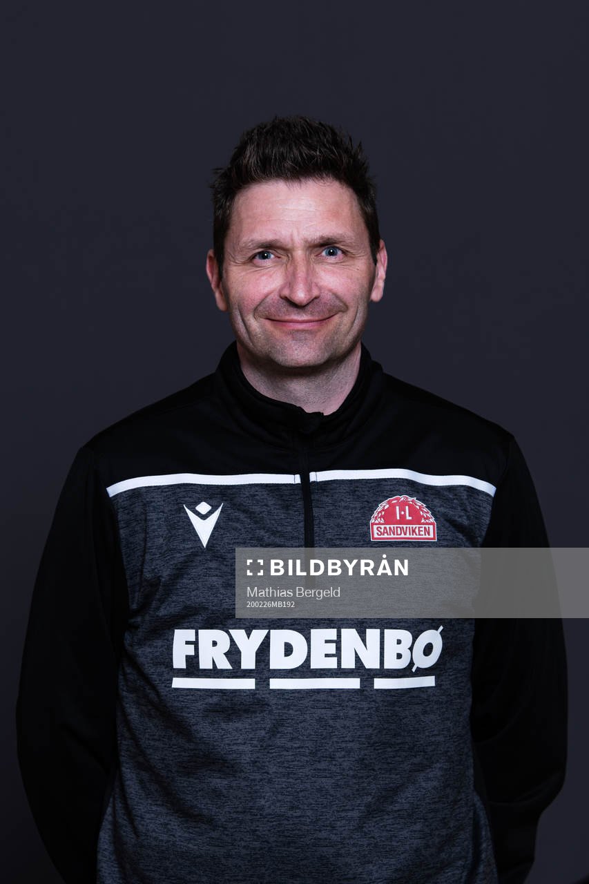 Øyvind Nordtveit, assistant coach of Sandviken, poses for