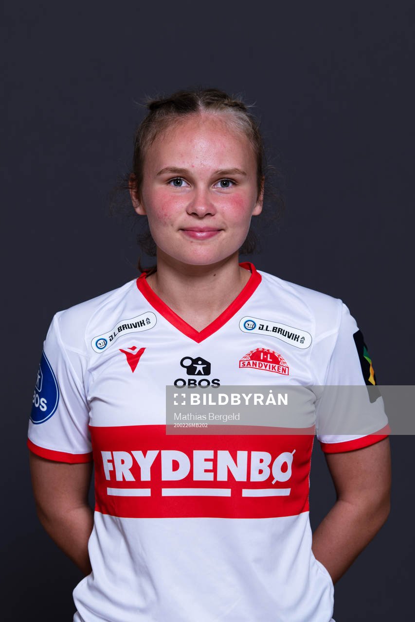 Mathilde Sangolt of Sandviken poses for a portrait