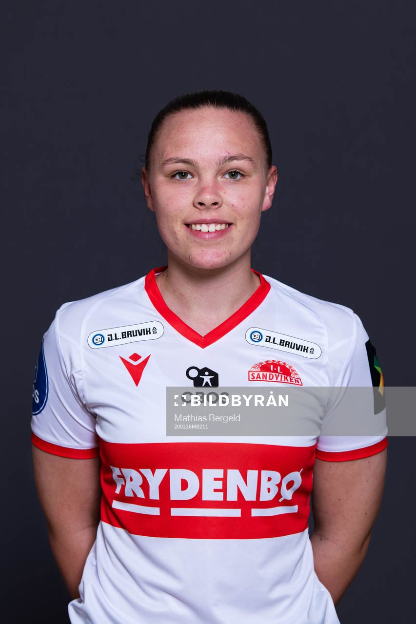 Elise Kristine Alsaker Kvinge of Sandviken poses for a